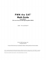 PWN the SAT_ Math Guide - Mike McClenathan.pdf